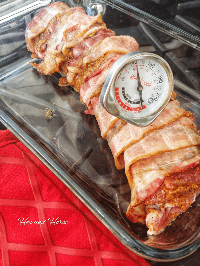 roast with thermometer