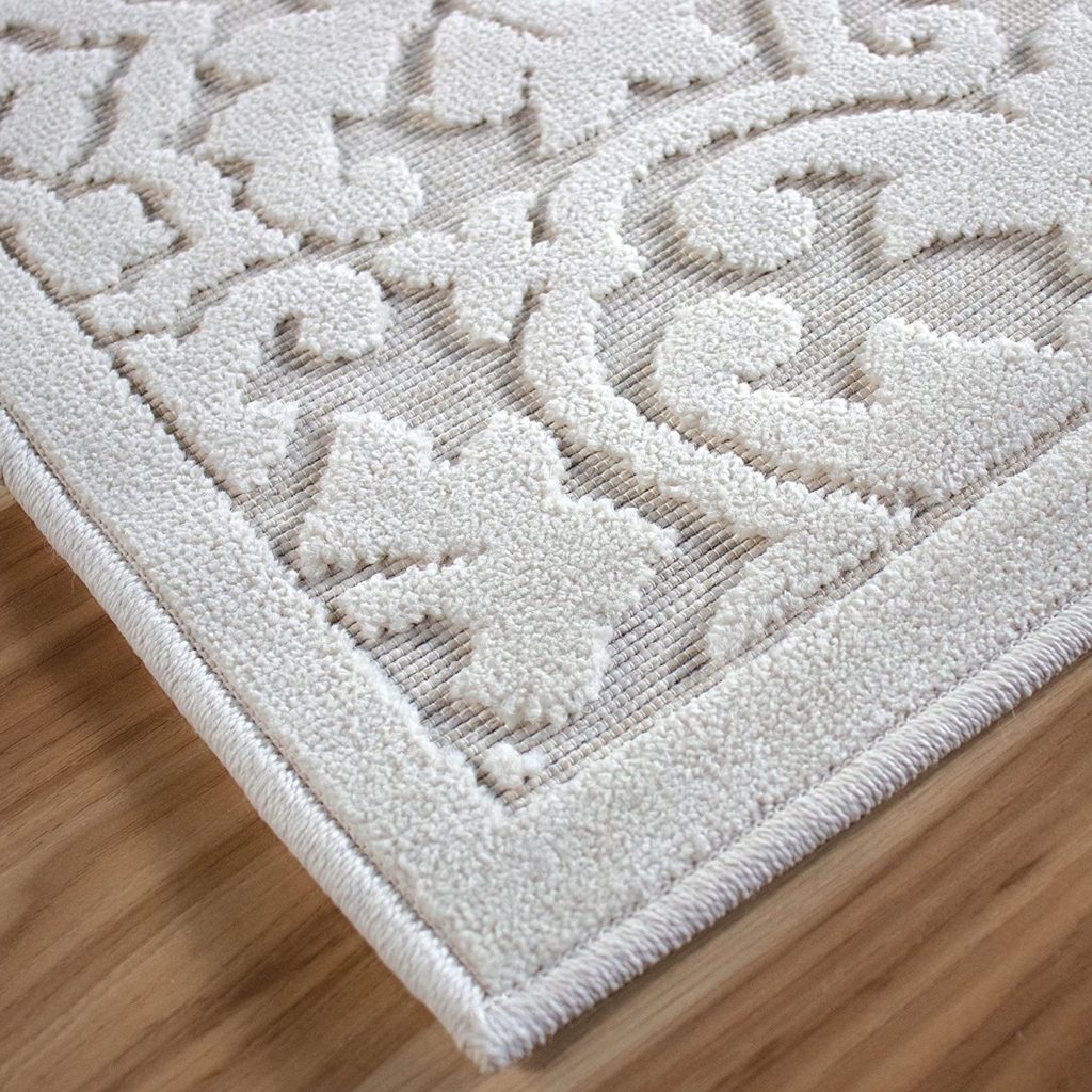 closeup of a rug