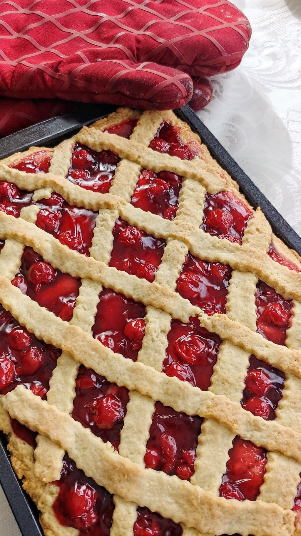 Easy Rustic Cherry Tart Recipe