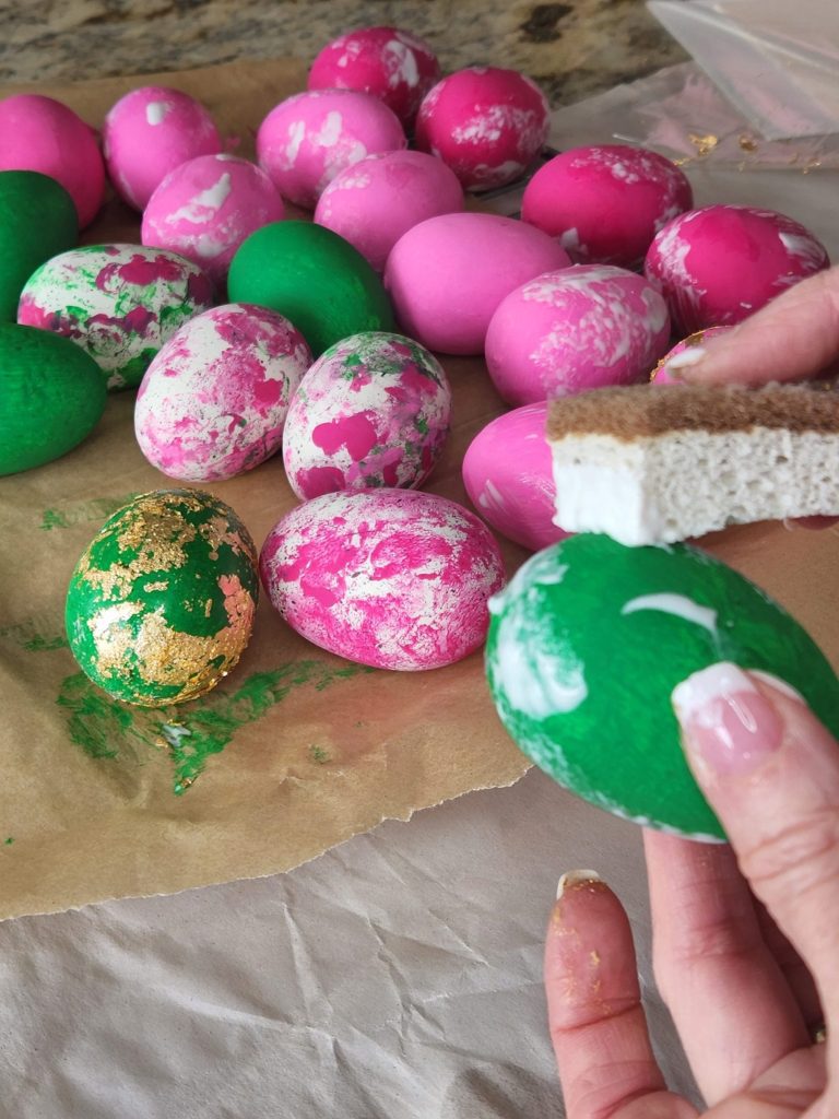 Painting Easter Eggs