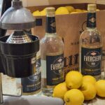 lemons on counter with juicer