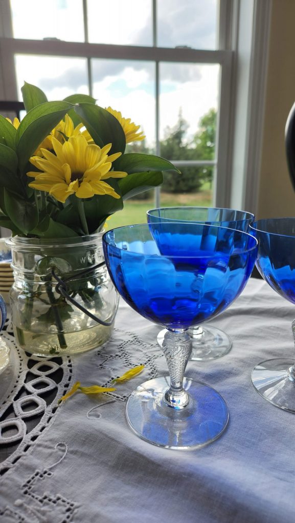 Cobalt Blue Stemware