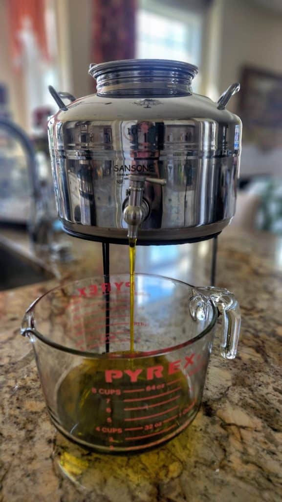 Olive Oil Fusti