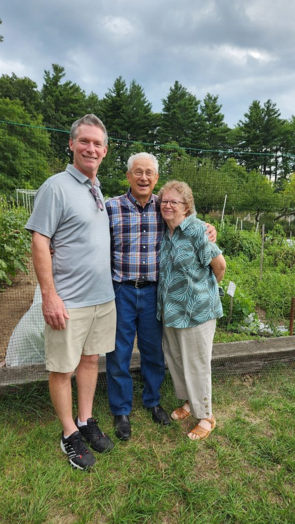 Family Photo of Andrew, My uncle and aunt