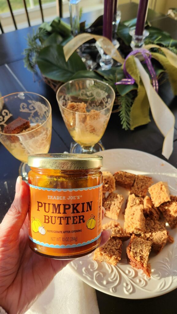 trader joe's pumpkin butter jar