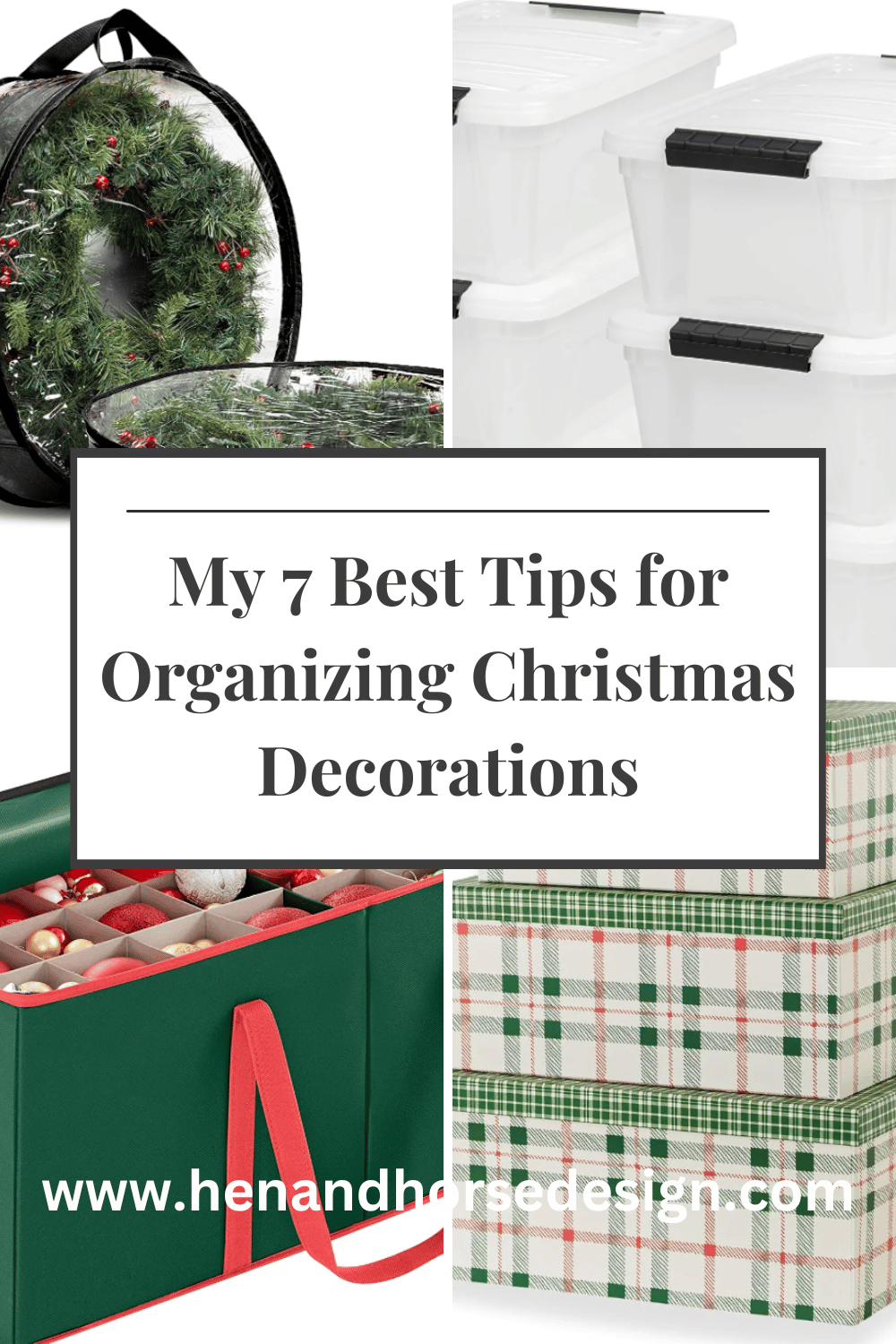 My 7 Best Tips for Organizing Christmas Decorations
