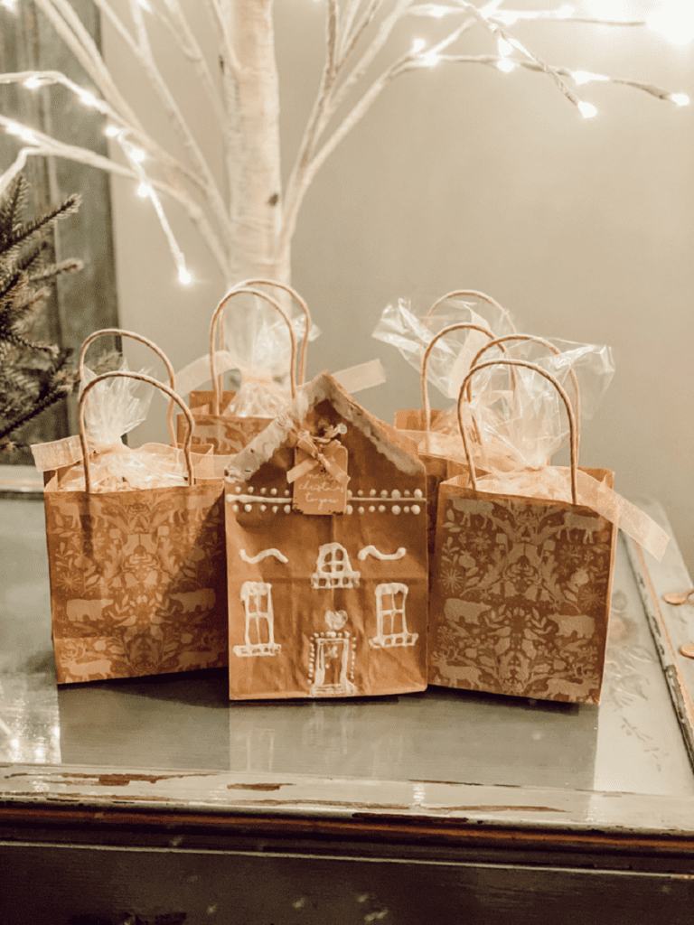 brown paper treat bags