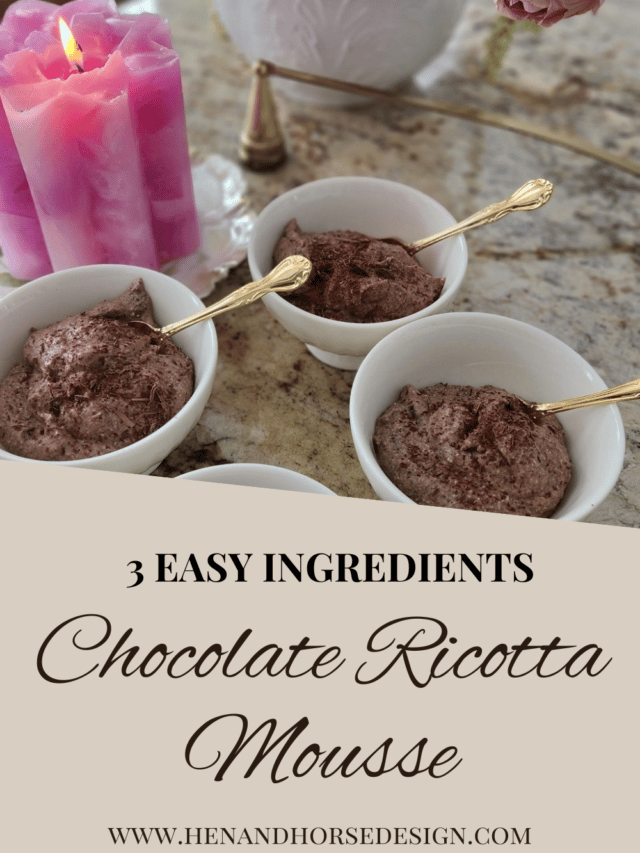 Chocolate Ricotta Mousse