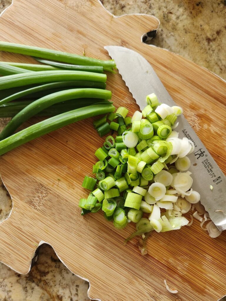 chopped green onions