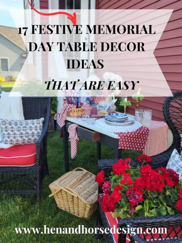 pinterest pin 17 memoral day table decor ideas
