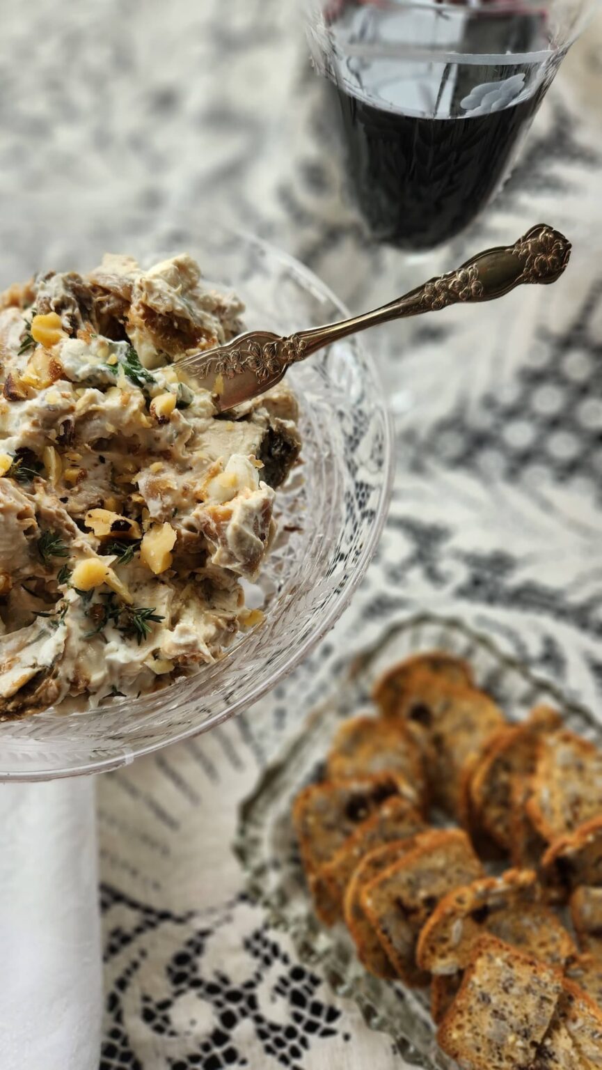 Low Carb Goat Cheese Appetizer (Chevre Fig Spread Recipe) Hen and