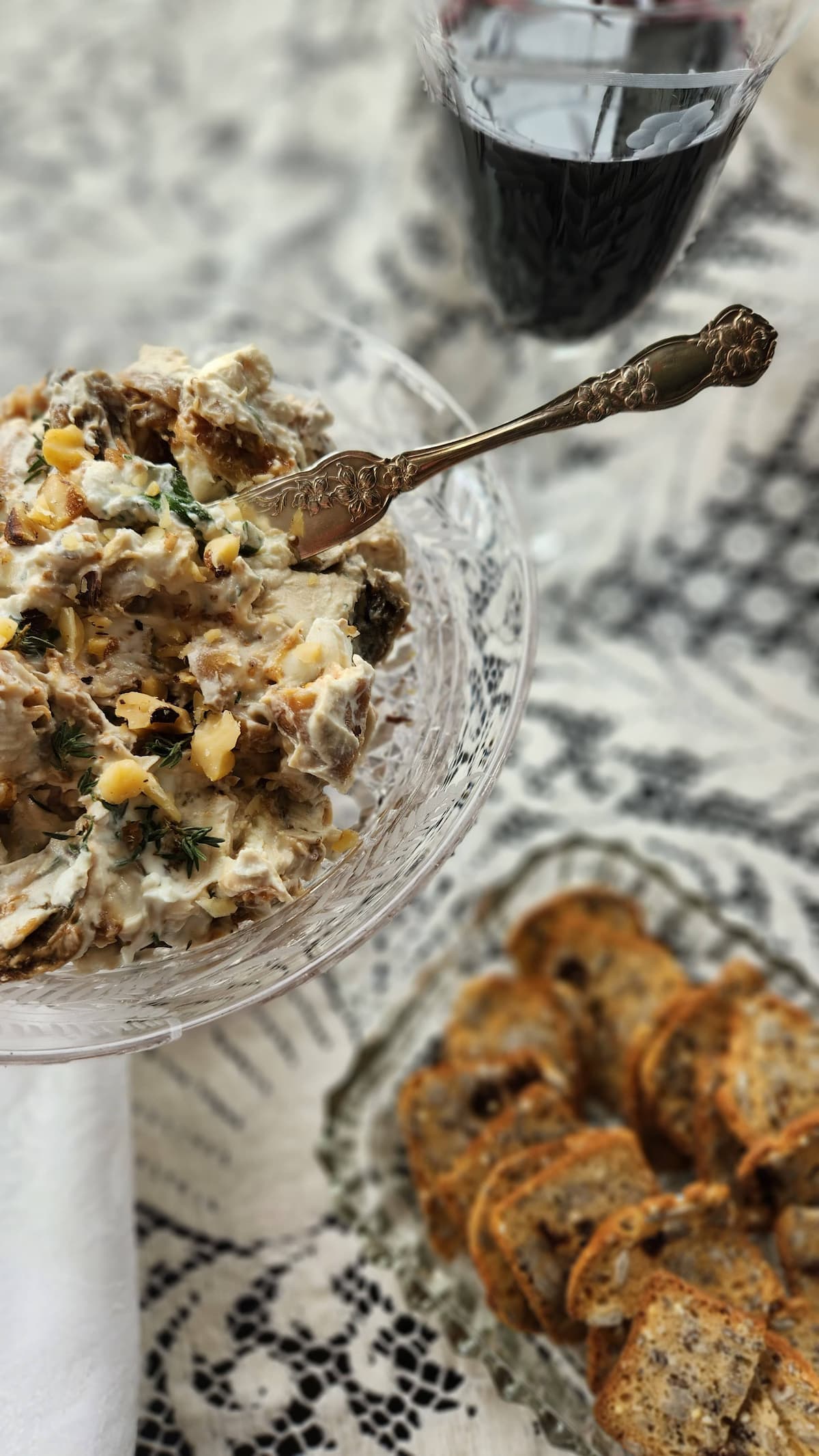 Low Carb Goat Cheese Appetizer (Chevre Fig Spread Recipe)