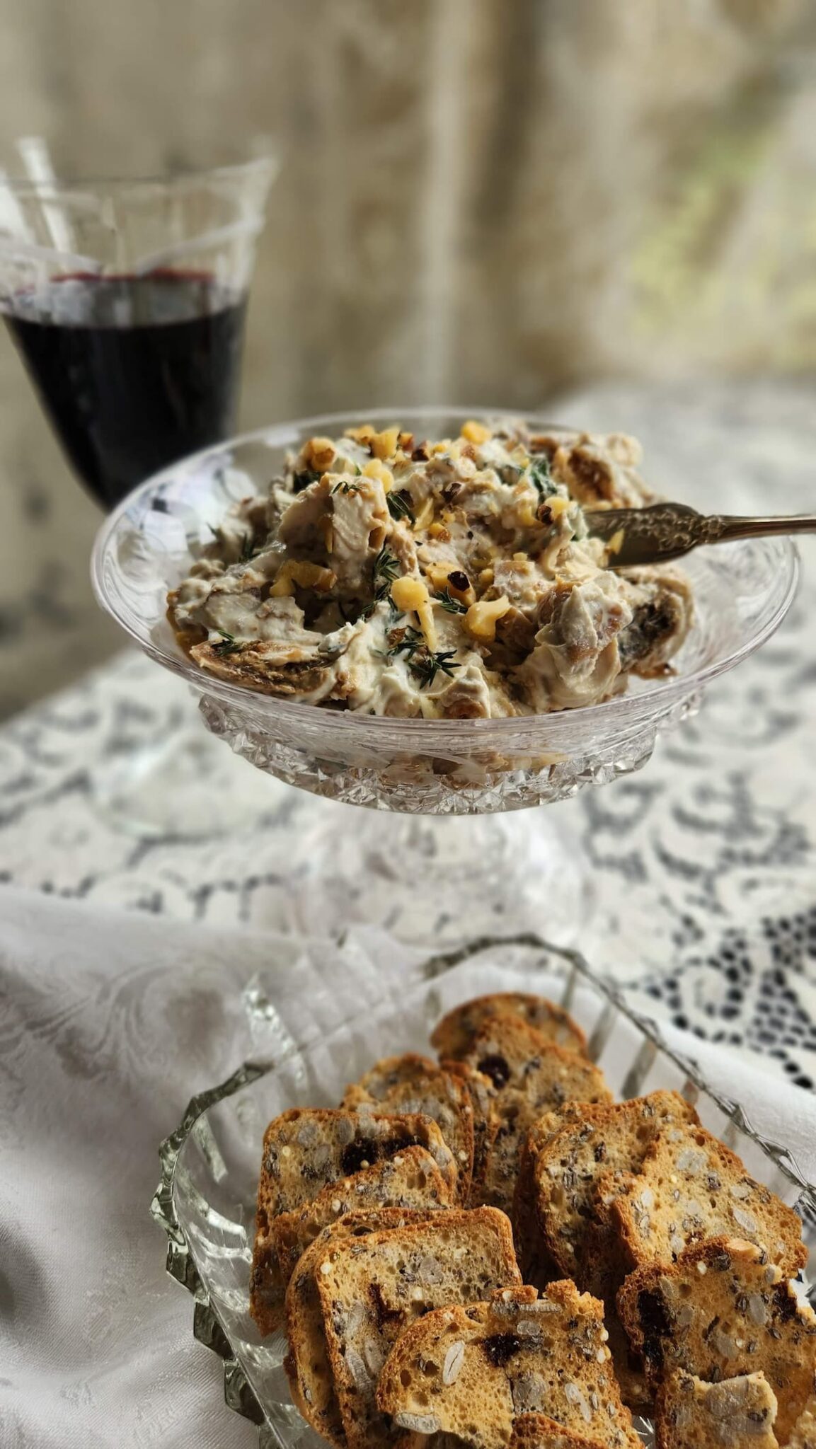 Low Carb Goat Cheese Appetizer (Chevre Fig Spread Recipe) Hen and