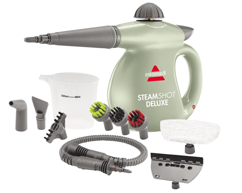 bissell steam cleaner with attachments