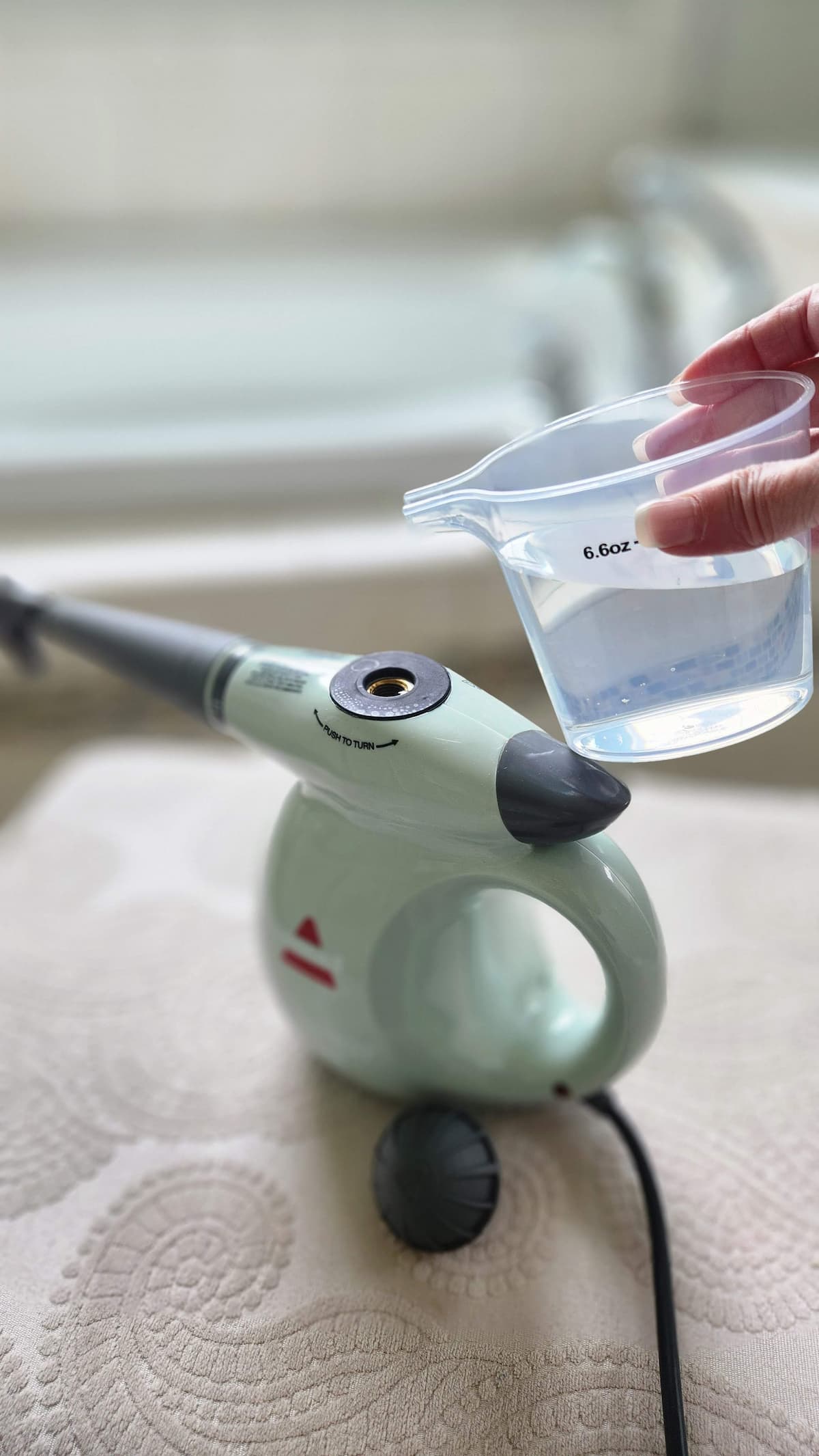 How to Clean Floor Tile Grout with Steam Hen and Horse Design