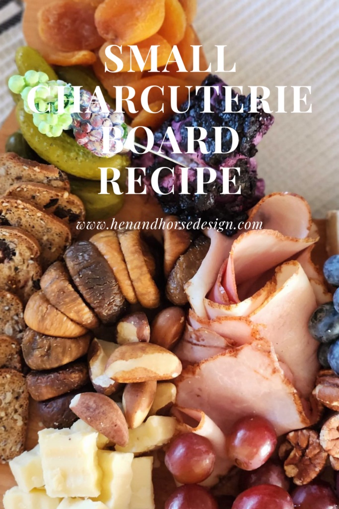 pinterest pin for charcuterie board