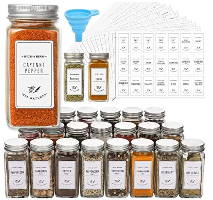 spice jars from amazon
