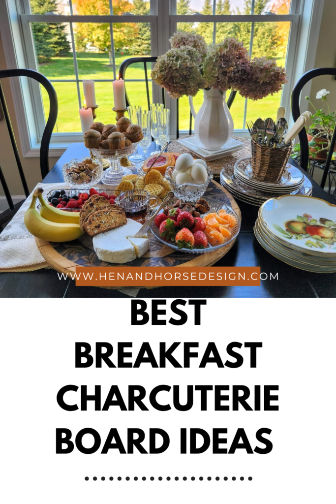 pinterest pin for best breakfasst charcuterie board ideas