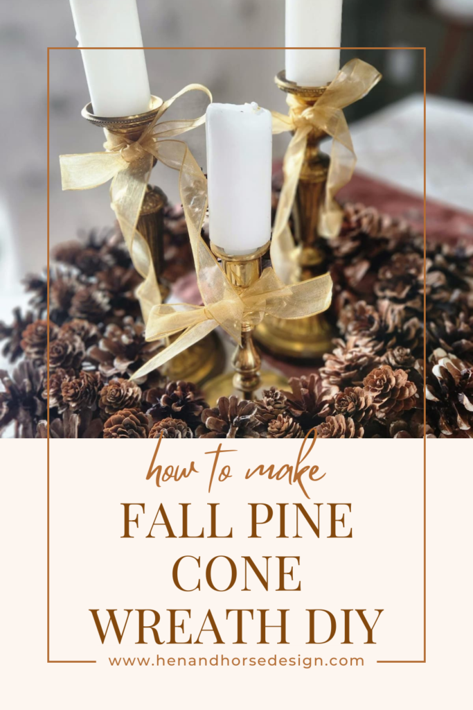 pinterest pine for how to make fall pine cone wreath