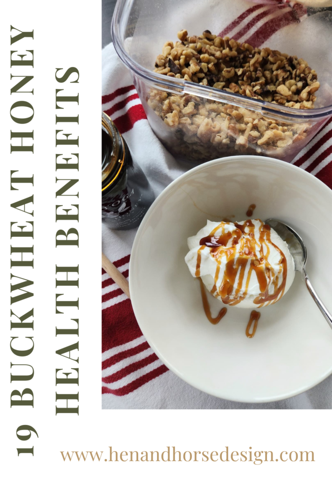 buckwheat honey benefits pinterest pin