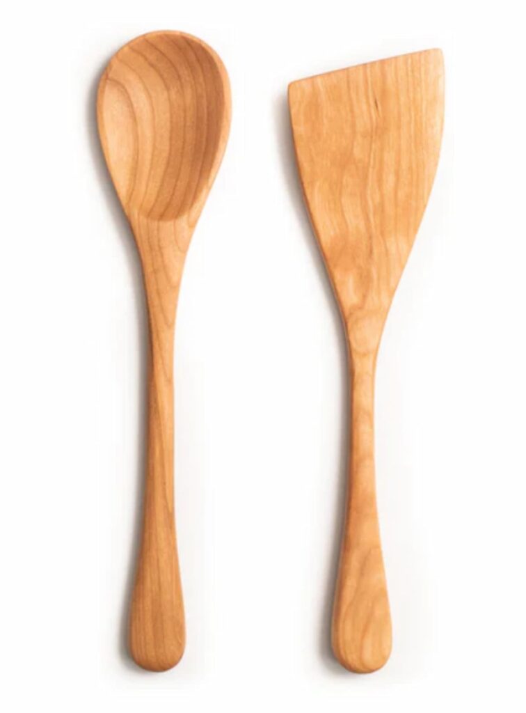 handmade wooden utensils