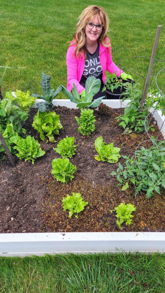 me in garden bed 