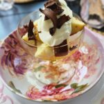 lemon curd dessert in dish
