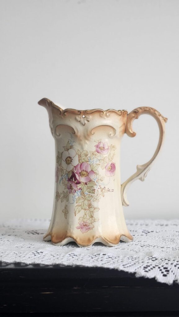vintage french pitcher