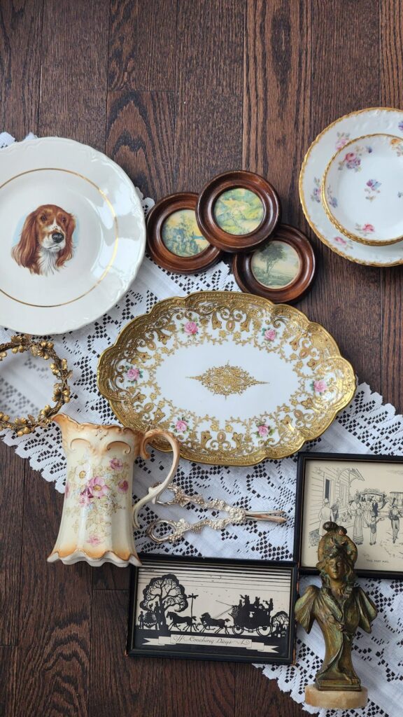 vintage french decor items