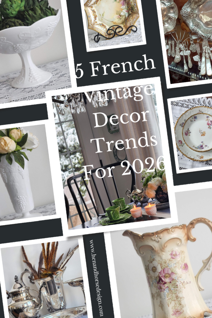 5 french vintage decor trends for 2026 pinterest pin