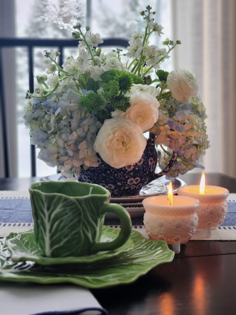 how to style cabbageware dishes for a collected home