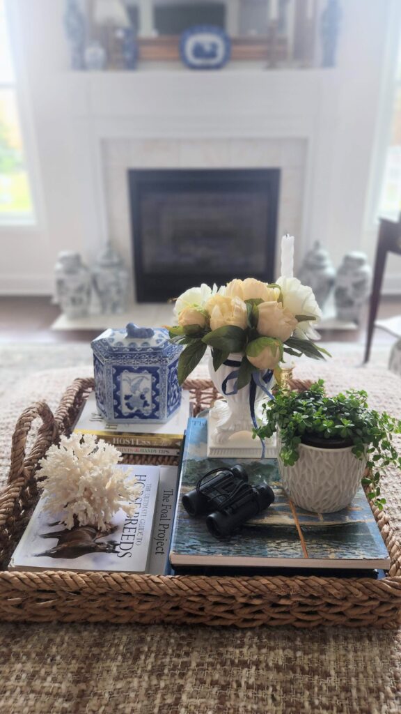 How to Style a Decorative Tray in 10 Minutes